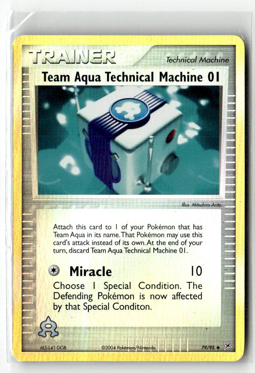Team Aqua Technical Machine 01