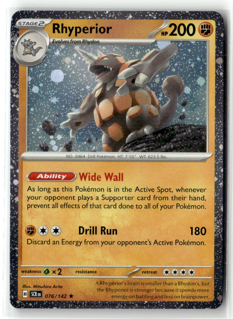 Rhyperior - 76/142 (Cosmos Holo)