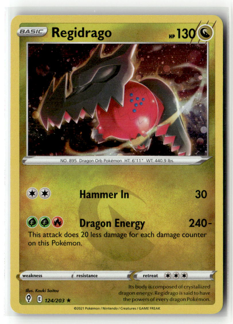 Regidrago - 124/203 (Cosmos Holo)
