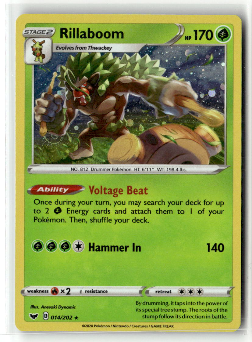 Rillaboom - 014/202 (Cosmos Holo)