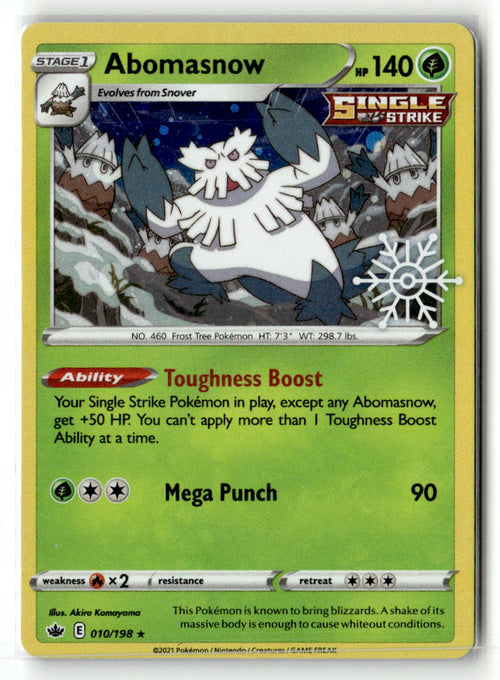 Abomasnow - 010/198 (Holiday Calendar)