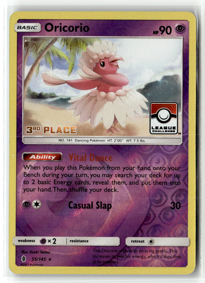 Oricorio - 55/145 (League Challenge) [3rd Place]