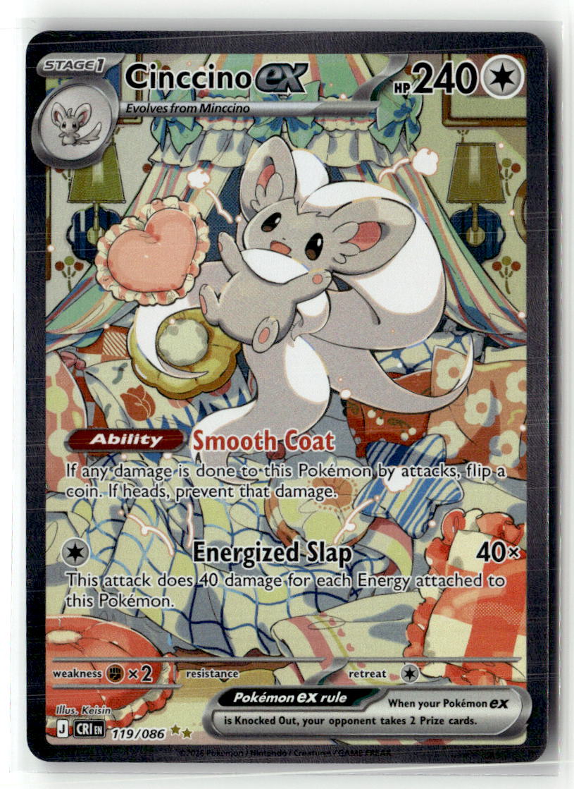 Cinccino ex - 119/086