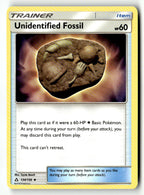 Unidentified Fossil