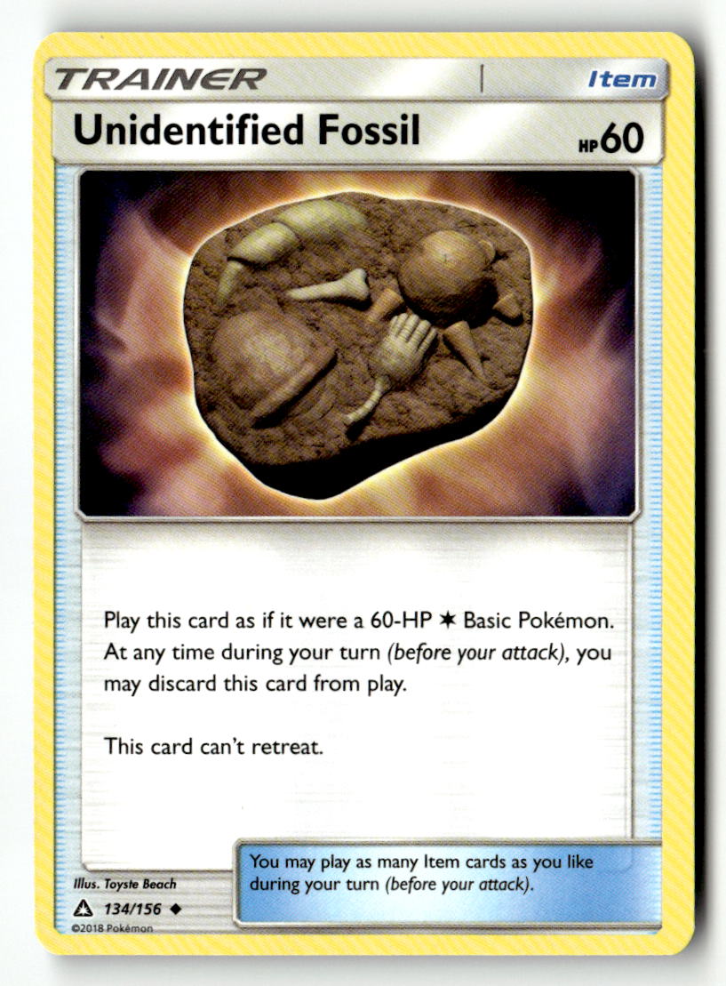 Unidentified Fossil