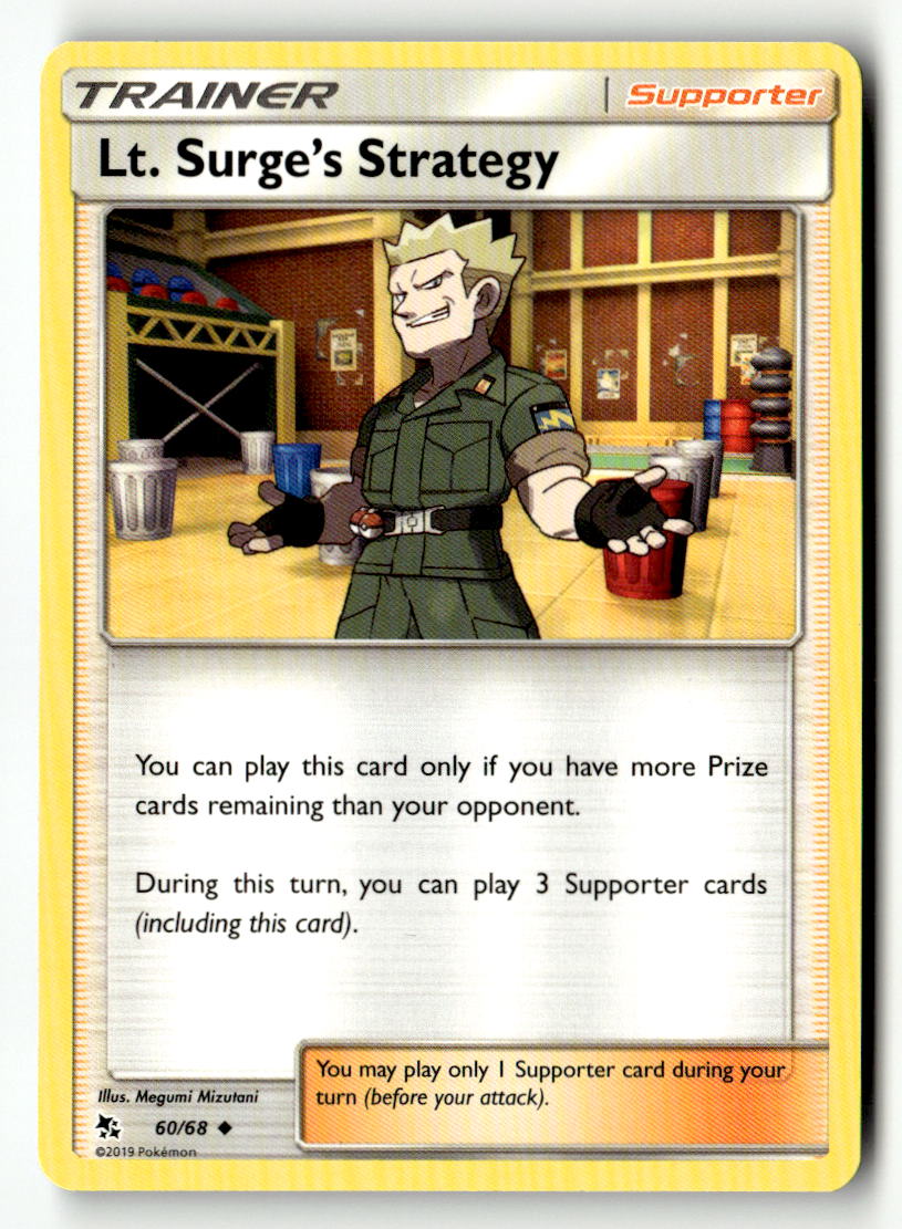 Lt. Surge's Strategy