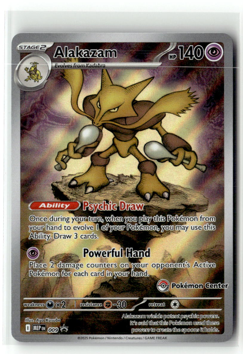 Alakazam - 009 (Pokemon Center Exclusive)