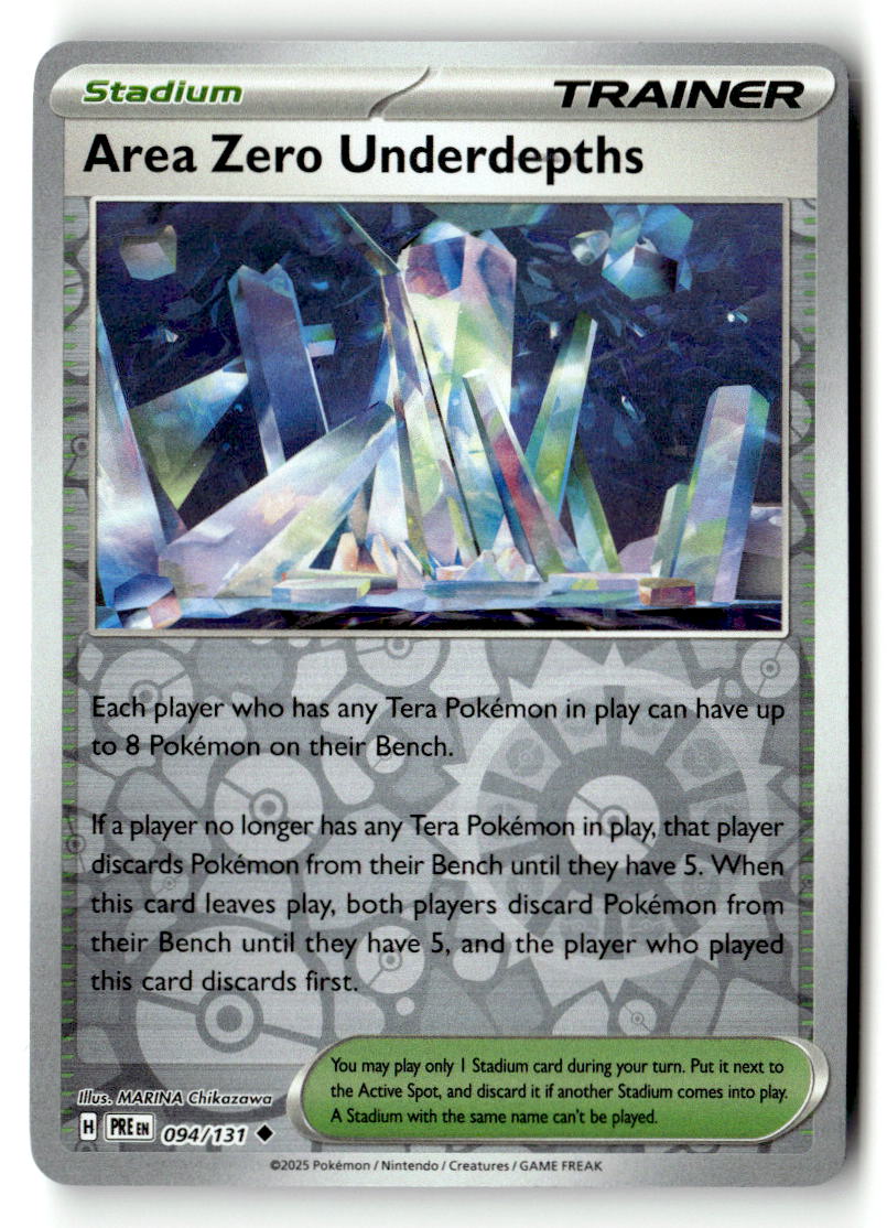 Area Zero Underdepths