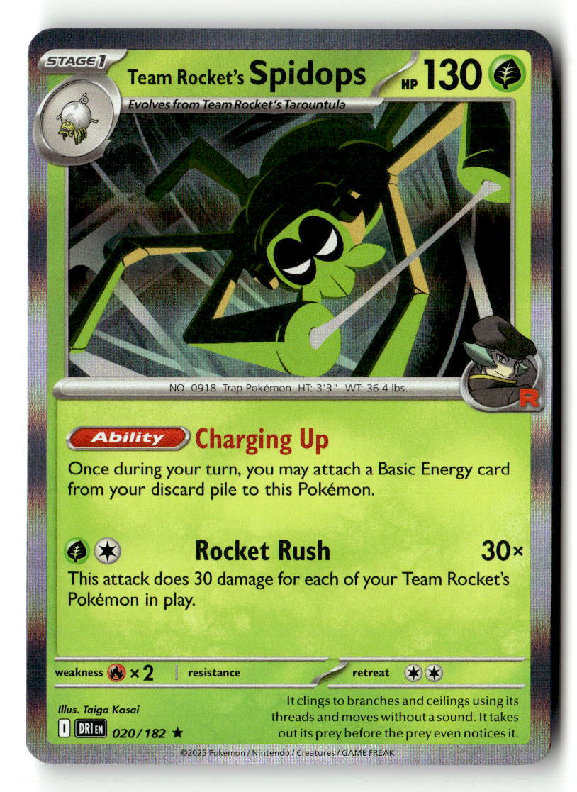 Team Rocket's Spidops - 020/182
