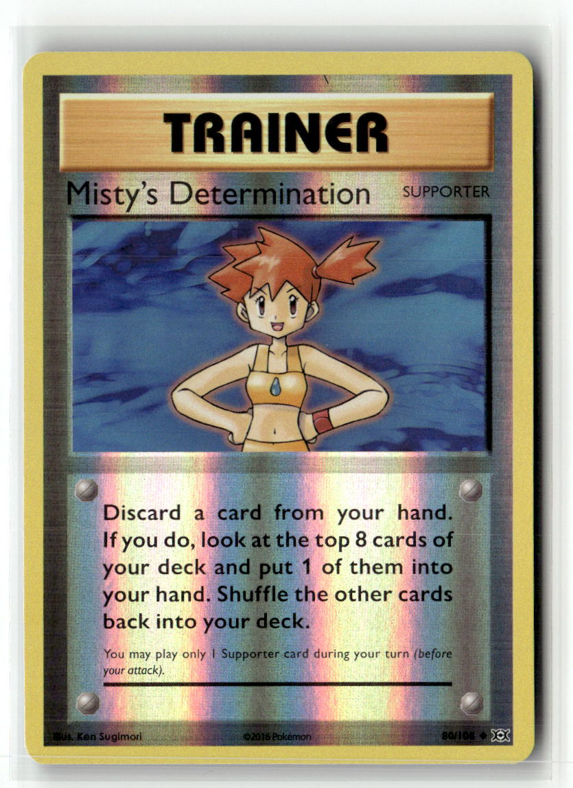 Misty's Determination