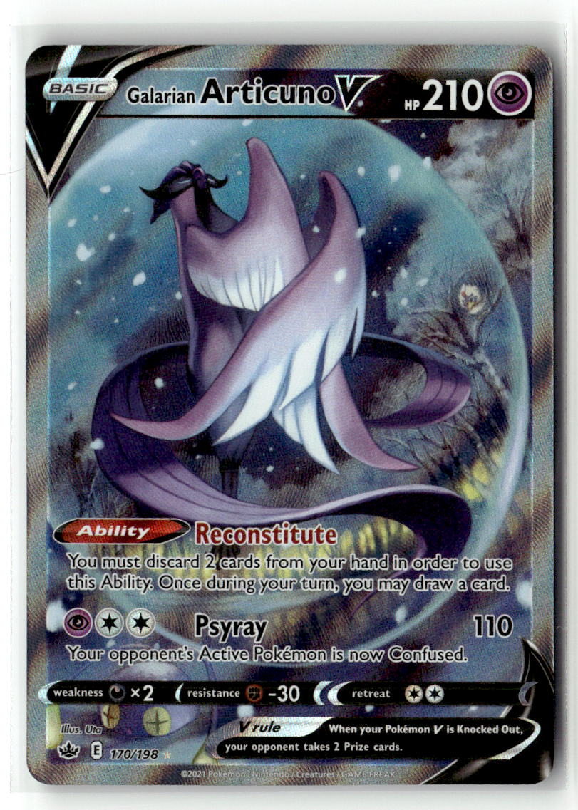 Galarian Articuno V (Alternate Full Art)