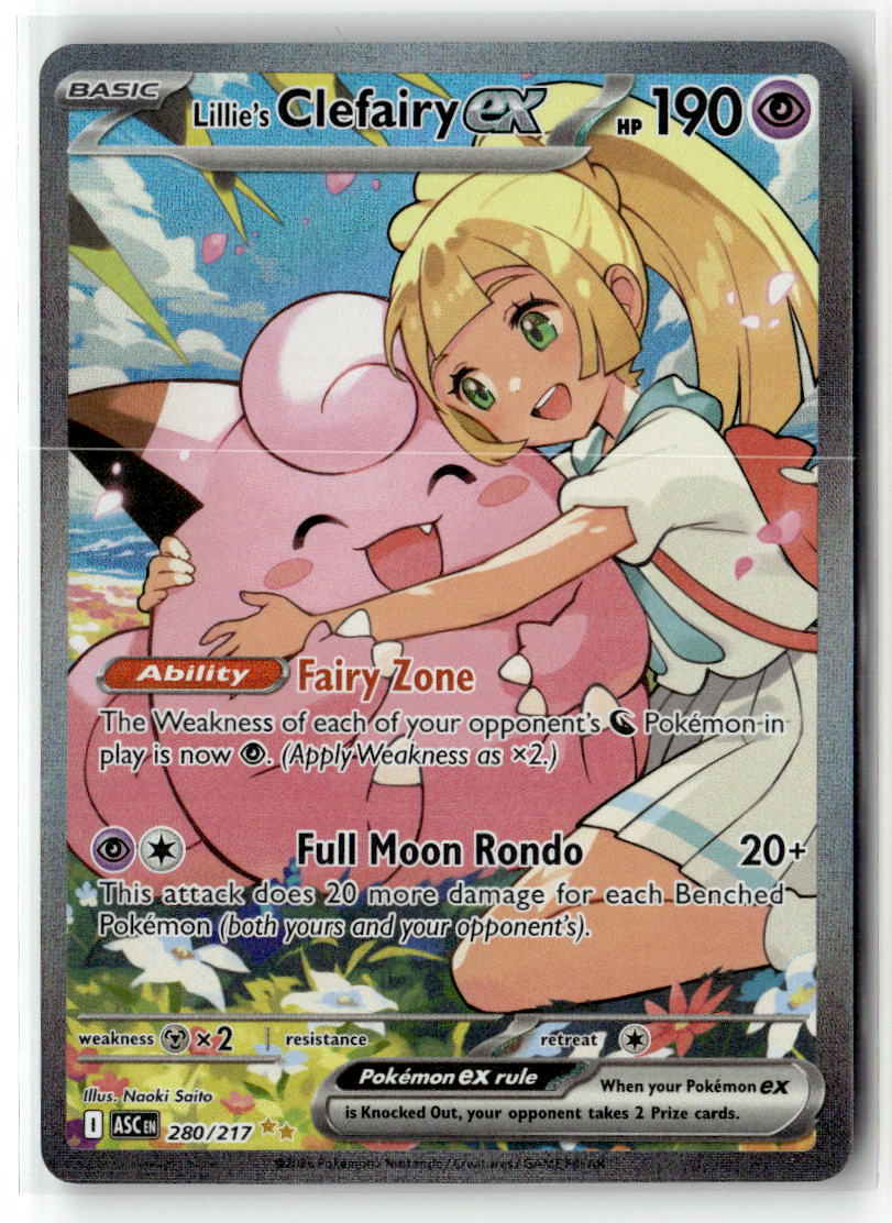 Lillie's Clefairy ex - 280/217