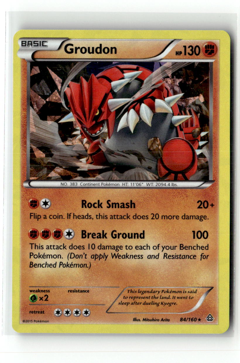 Groudon - 84/160 (XY Primal Clash)