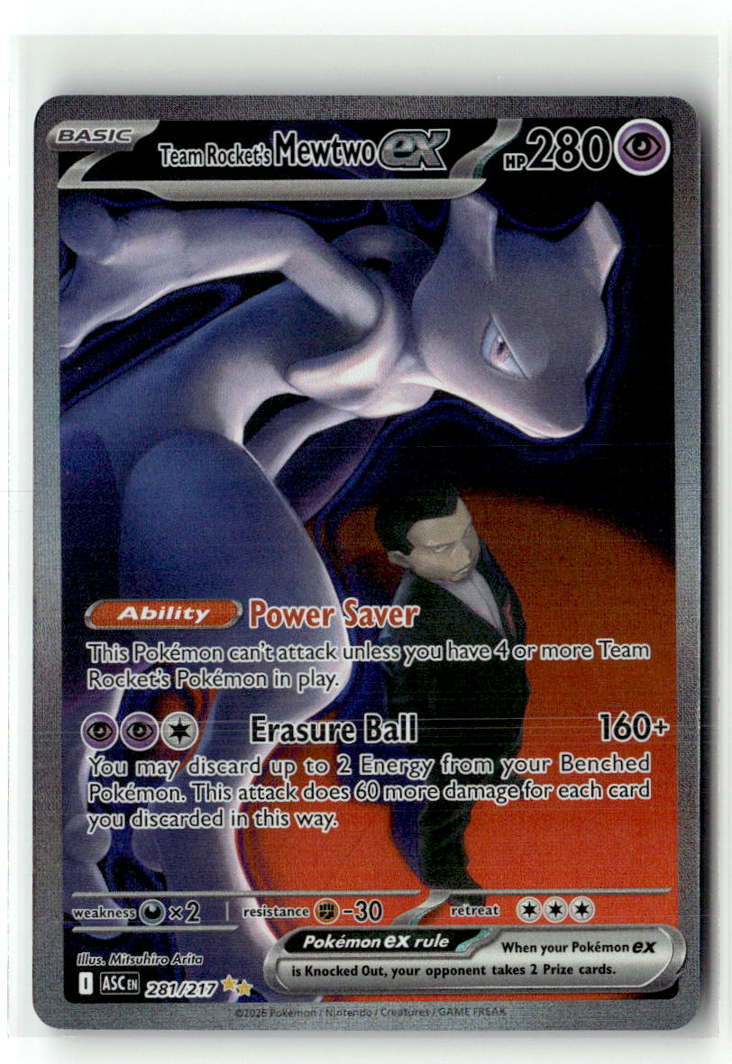 Team Rocket's Mewtwo ex - 281/217