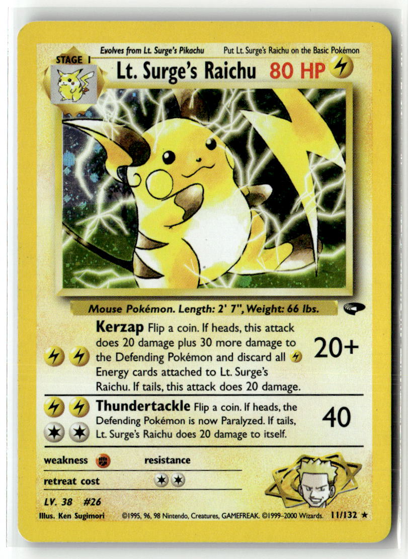 Lt. Surge's Raichu