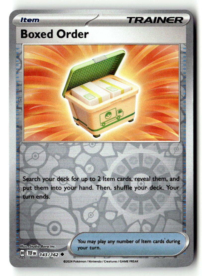 Boxed Order