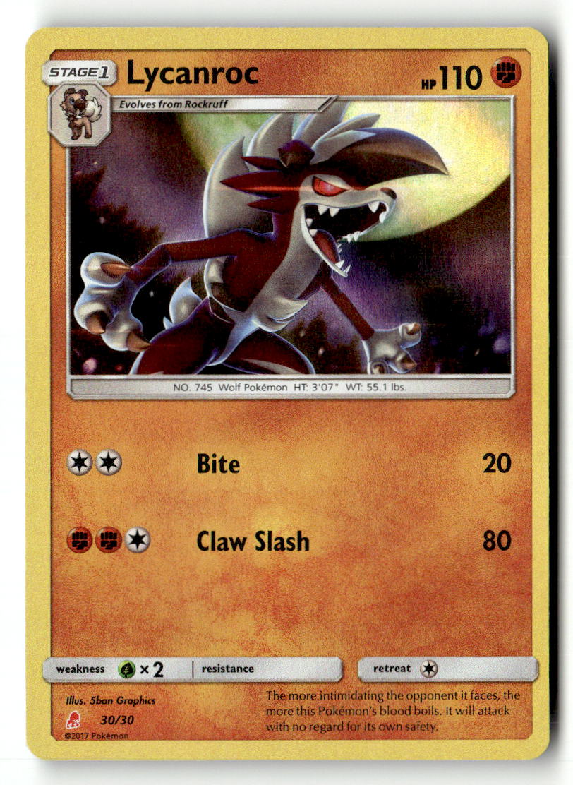 Lycanroc (#30 Holofoil)