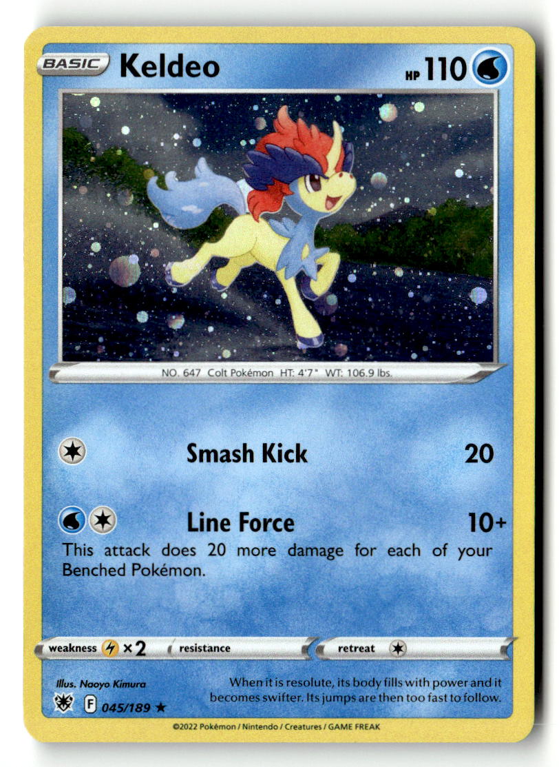Keldeo - 045/189 (Cosmos Holo)