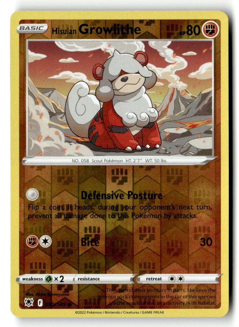 Hisuian Growlithe